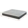 thumbnail image 7 of Picket House Furnishings Serene 14" Gel Memory Foam Queen Mattress S.L.1421.QM, 7 of 7