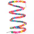 thumbnail image 2 of Wooden Ladder Toy Bead Spiral Design Parrot Swing Toy Bird Perch Toy for Cages, 2 of 10
