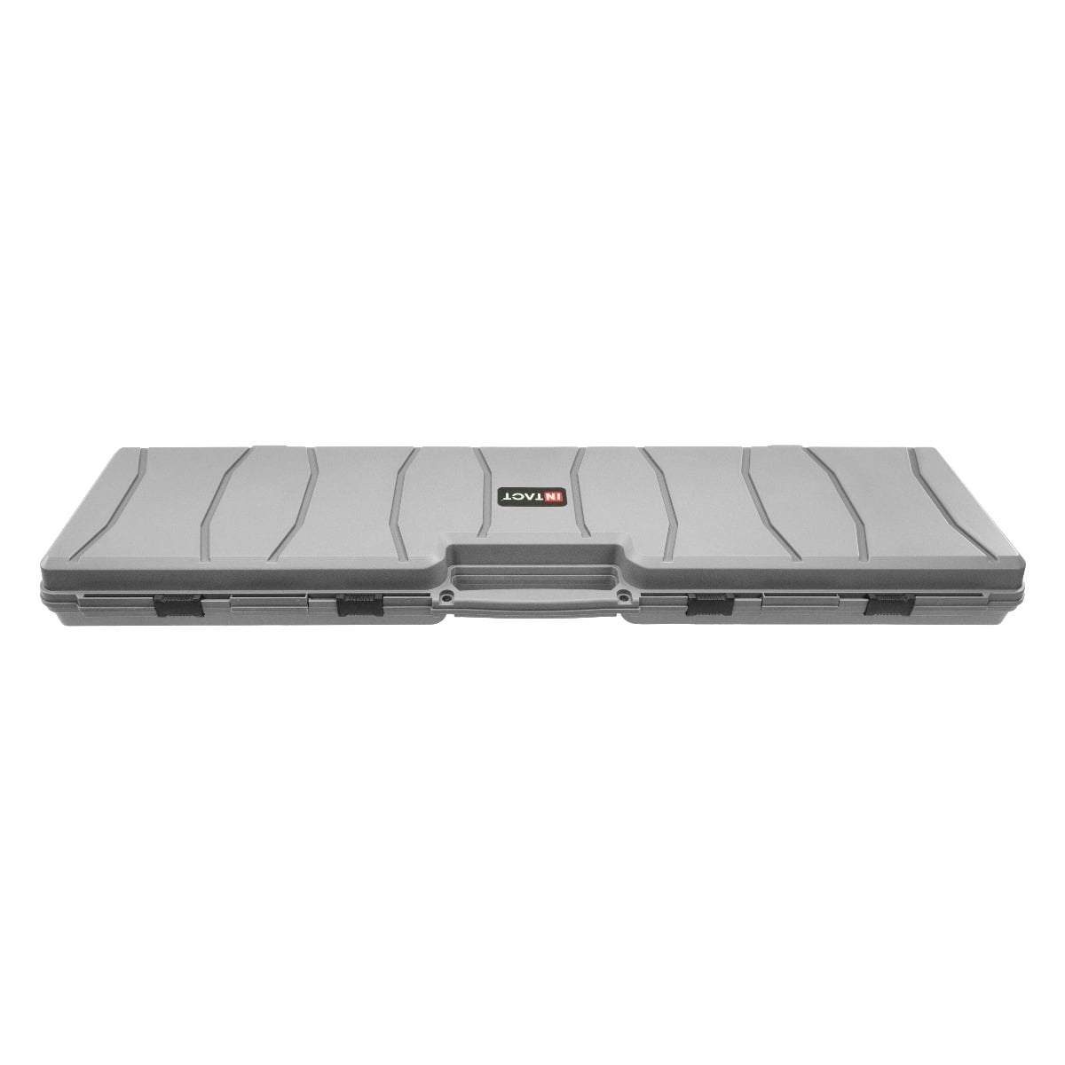 Eylar 48 Inch Intact Series Hard Shell Rifle Case, Lightweight and Durable Stacker Design with Foam (Gray)