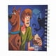 thumbnail image 4 of Libreta de tapa dura laminado liso con espiral metálico en la lateral con solapa protectora, Scooby Doo color blanco con azul, 4 of 4