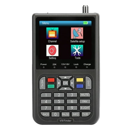 Satellietzoeker, 3.5 Inch LCD DVB-S Digitale Satelliet Signaalzoeker Meter DVB S Digitale Satelliet Volledige FTA Finders WS 6906 Multifunctionele Digitale Satellietmeter