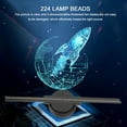 thumbnail image 3 of 3D Hologram Projector, 224 LED 224 Video Projector, Holographic Effects LED Advertising Display, 3D Hologram Fan for Business Store Signs,, 3 of 7