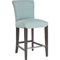 thumbnail image 3 of SAFAVIEH Seth Contemporary Curved Back Counter Stool with Footrest, 3 of 4
