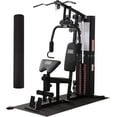 thumbnail image 4 of High Density 1/4-Inch Thick Gym Equipment Mat, Non-Slip Floor Protection for Heavy Exercise, Treadmill and Bike Mat in Multiple Sizes 30" x 60" (2.5 x 5FT), 4 of 8