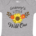 thumbnail image 4 of Inktastic Granny's Little Wild 1 with Beautiful Sunflower Boys or Girls Baby Bodysuit, 4 of 5