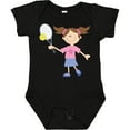 thumbnail image 3 of Inktastic Tennis Girl Girls Baby Bodysuit, 3 of 5