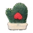 thumbnail image 2 of Puntoco Pegatinas navideñas de lana nueva para el frigorífico, chupetes de hierro, adornos de regalo Liquidación de adornos de decoración interior y exterior en Navidad, 2 of 6