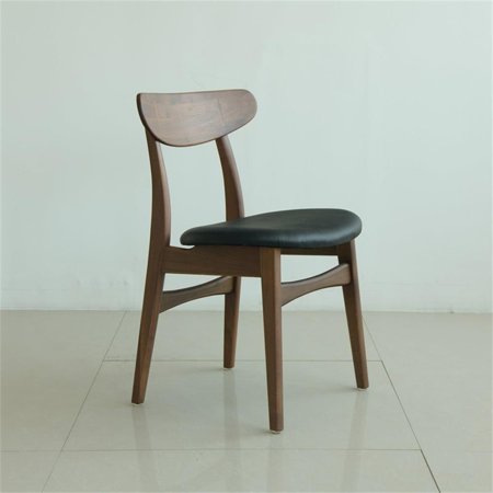 Pemberly Row Contemporary Black Walnut Dining chair (Set of 8)