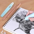 thumbnail image 4 of Erasers For Artists Electric Eraser Handy Electric Usb Charging Refillable Eraser With 16 Replacement Refills White, 4 of 8