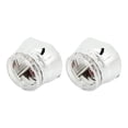thumbnail image 2 of JUSPOCKET 1 par de cubierta de faro Angel Eye de 2,5 pulgadas, luz blanca, alto brillo, cubierta de anillo embellecedor para faros delanteros de automóvil, 12 V, 2 of 20