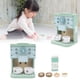 thumbnail image 3 of Cafetera de juguete divertida para educación temprana, tazas de leche de simulación, hojas redondas, máquina de café, juguetes para niños y niñas, 3 of 11