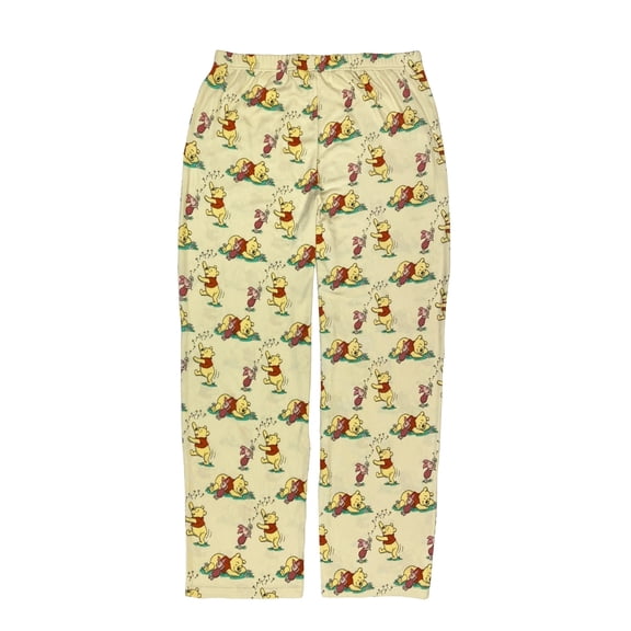 Women's Winnie the Pooh Yellow Pajama Sleep Pants - Small