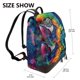 thumbnail image 2 of Easygdp Vibrant Rainbow Parrot Fantasy Mochila de Cuero para Mujeres, Bolso de Hombro, Bolsos de Mano de Moda para Trabajo y Viajes, 2 of 4