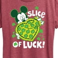 thumbnail image 3 of Disney - Slice Of Luck - Women's Short Sleeve Graphic T-Shirt, 3 of 5