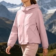 thumbnail image 4 of DYTTDG Women's Lightweight Windproof Hooded Jacket, Full Zip Loose Fit Casual Windbreaker for Hiking, Outdoor and Daily Wear, 4 of 8