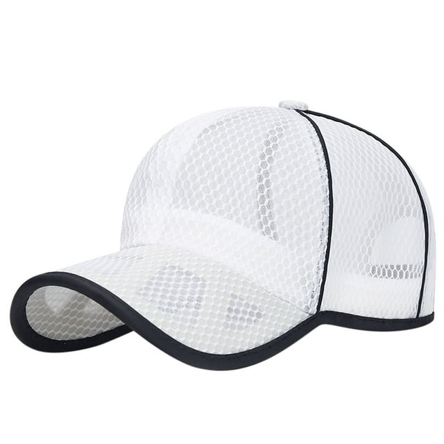 Unisex Classic Low Profile Mesh Baseball Cap Soft Unconstructed Adjustable Size Dad Hat