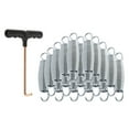 thumbnail image 3 of ZheElen 20 Pcs Ressorts de Trampoline Robustes Résistants aux Intempéries Ressorts de Trampoline Sont des Accessoires 9cm, 3 of 6
