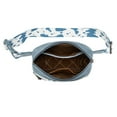 thumbnail image 3 of Wrangler Cow Print Waist Pack Western Belt Bag for Women with Adjustable Strap, B-Blue, 3 of 7