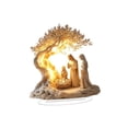 thumbnail image 2 of Figura de nacimiento de Jesús Gloria escultura acrílica 18,2 cm x 20 cm, 2 of 9