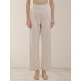 thumbnail image 4 of Pantalones de Yoga de Pierna para Mujer, Holgados y Cómodos, de Cintura Alta, con Bolsillos. Gris Leche L, 4 of 9