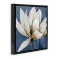 thumbnail image 3 of Stupell Industries Contemporary White Lotus Blooms Black Floating Frame Canvas Art, 18 x 18, by Carol Robinson, 3 of 8