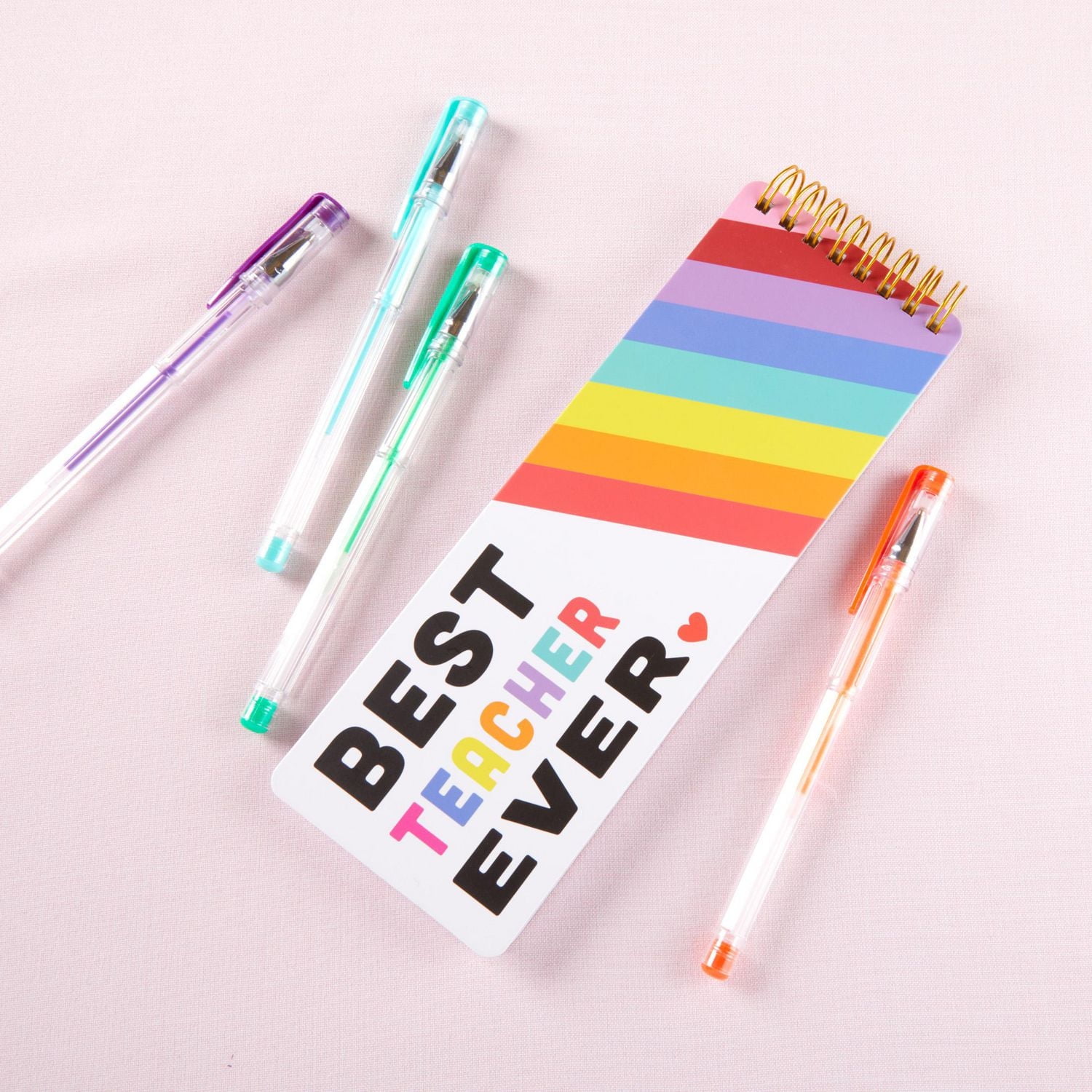 Way to Celebrate! Best Teacher Ever Notebook