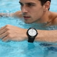 thumbnail image 1 of Quartz Digital Watch Alarm Stopwatch Luminous Sports Waterproof Wristwatch Multi Function Durable Shock Resistant Accurate Time, for School Study Running Hiking Camping Outdoor Sports Daily Use, 1 of 9