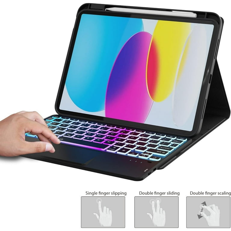 Cho Ipad Ipad Pro Keyboard Case With Trackpad Touchpad Keyboard