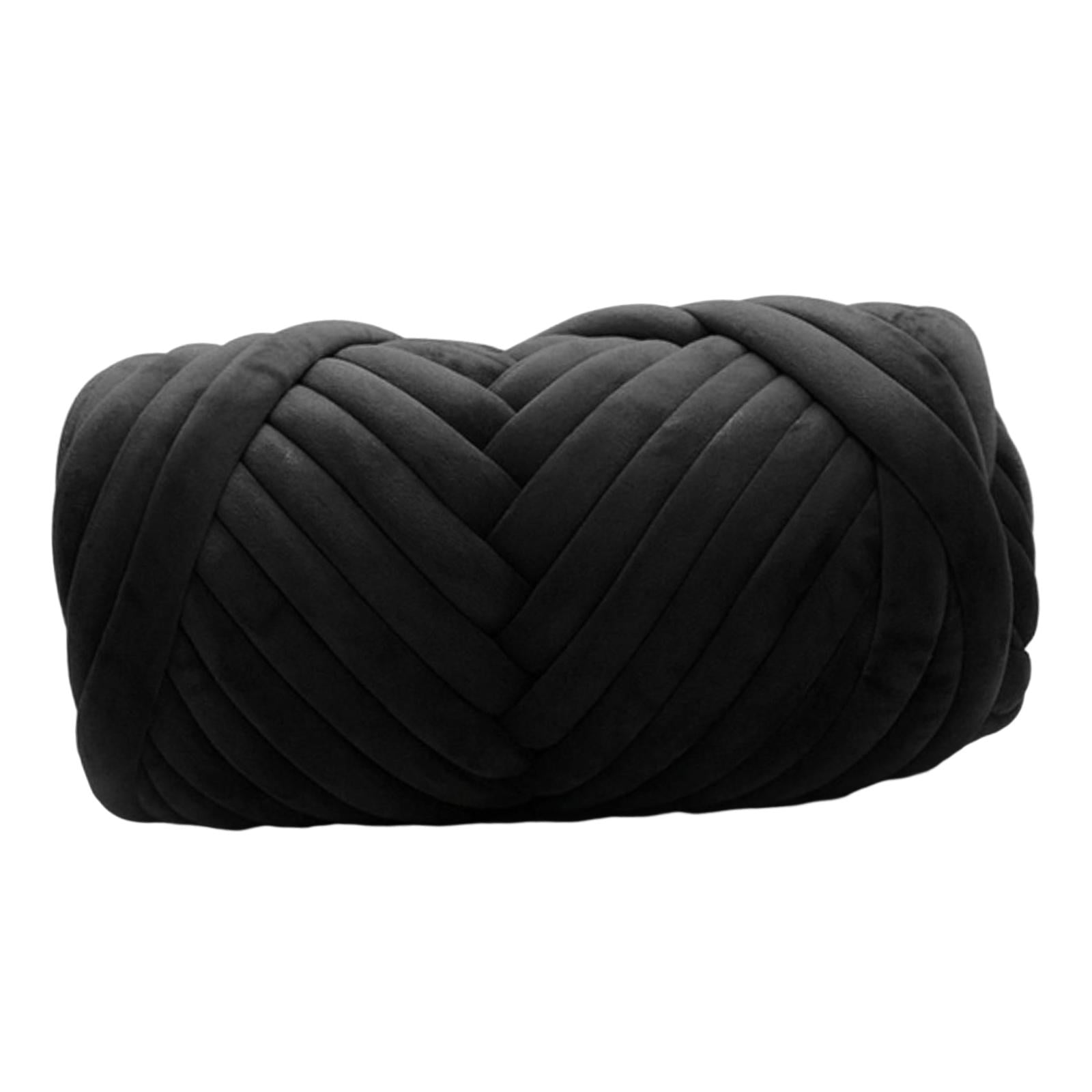  Yarn Bee Black Yarn for Knitting & Crocheting – Jumbo