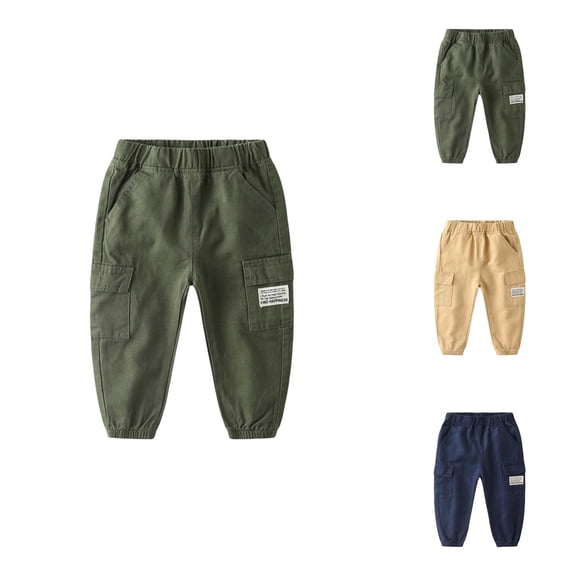 Boys Jeans Baggy Jeans Boys Boys Cargo Pants Toddler Kids Lightweight Durable Comfortable Long Pants For Outdoor Playground School Summer Spring Casual Wear