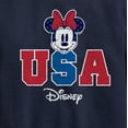 thumbnail image 3 of Disney - Americana - Minnie USA - Toddler And Youth Crewneck Fleece Sweatshirt, 3 of 5