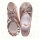 thumbnail image 5 of Zapatos de baile rosas de piel sintética para niñas, con banda elástica cruzada, antideslizantes, para actuaciones infantiles - Talla 23, 5 of 5