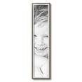 thumbnail image 2 of ArtToFrames 6x28" Silver with Stained Grey Picture Frame, Silver Wood Poster Frame, with Regular Acrylic and 2 (FBPL-4767), 2 of 7