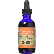 Birth Song Botanicals Let There Be Milk! Herbal Breastfeeding Tincture to Support Breast Milk Supply* for Lactating and Pumping Moms with Fenugreek and Goat's Rue, 2oz Bottle Alcohol-Free