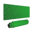 thumbnail image 2 of Pofeuu Green Sparkling Shiny Print Desk Mat for Keyboard and Mouse，Computer Desk Matt for Desktop，Large Mouse Pad for Desk，Desk Pads on Top of Desks 12x31.5in, 2 of 8
