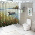 thumbnail image 7 of Creowell Flowers Modern Waterproof Shower Curtain for Country Cottage & Farmhouse Bathroom Decor Polyester Fiber Home Bathtubs Bathroom Curtain with Hooks 60x72, 7 of 7