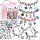 thumbnail image 1 of Bracelet Making Kit For Girls, 85pcs Charm Bracelets Kit With Beads, Jewelry Charms, Bracelets For Diy Craft, Jewelry Gift For Teen Girls, 1 of 5