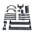 thumbnail image 4 of ZLight 1/16 RC Car Upgrade Spare Kit Servo Mount Steering Metal for C64 RC Vehicles black, 4 of 6