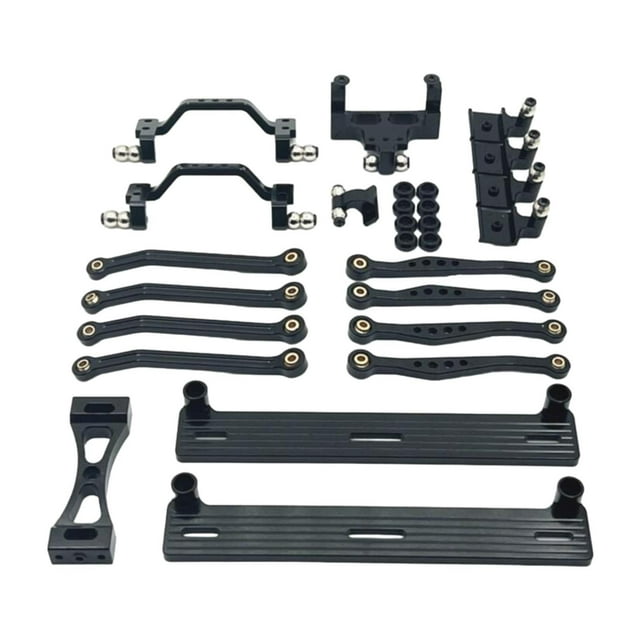 Tachiuwa 1/16 RC Car Upgrade Spare Kit Front and Rear Shock for C64 Model Truck black