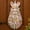 #03N Spring Easter Bunny, variant on DIY Crochet Seasonal Door Hanger Kit 6 Designs, 3D Yarn Wall Decor Craft for Home, Beginner-Friendly with Instructions