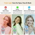 thumbnail image 4 of Facial and Neck Beauty Device, Skin Care Face Massager,Multifunctional 3 in 1 Light Therapy Face Sculpting Tool with Vibration, Thermal, Microcurrent for Skin Care Routine at Home, 4 of 10