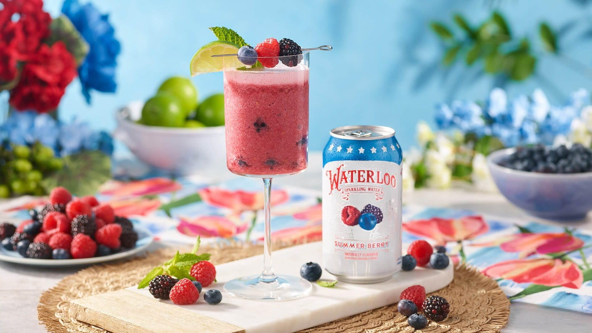 Waterloo Sparkling Fruit Flavored Water, Multi-Flavor Variety Pack | Zero Calorie | Zero Sugar | Zero Sodium | Zero Calories | Naturally flavored, 12 Fl Oz with Fitluv packaging (8 Flavor Variety,