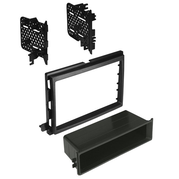 American International FMK540 Kit de instalación de tablero DIN simple con bolsillo o DIN doble para Ford, Lincoln y Mercury 2004 a 2006