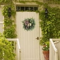 thumbnail image 2 of Christmas Wreath Hanging Holiday Artificial Pine Garland for Front Door Wall Indoors Outdoors Ornament; 15.75incehs, 2 of 5
