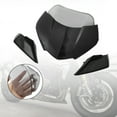 thumbnail image 2 of Windshield WindScreen fit for Speed Triple 1200 RS 2021-2022 Gray&Carbon, 2 of 10