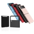 thumbnail image 7 of Case for Samsung Galaxy Z Flip 3 5G 2021, Slim Fit Matte PC Cover Phone Case for Galaxy Z Flip3 - Black, 7 of 7