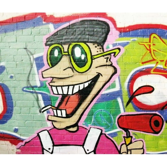 Graffiti Art LXXXV - CANVAS OR FINE PRINT WALL ART