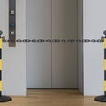 thumbnail image 3 of 200ft Plastic Barrier Chain Plastic Chain Links Safety Link Crowd Control Barriers Black, 3 of 12