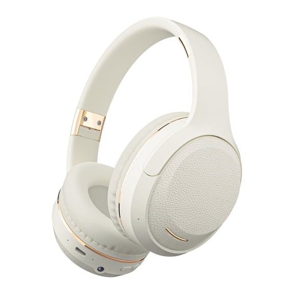 Wireless Headphones, Over Ear with Microphone for Reduced Noise, 24-Hour Playtime, Foldable Design for Work, Gaming, and Commuting, Available in Multiple Colors