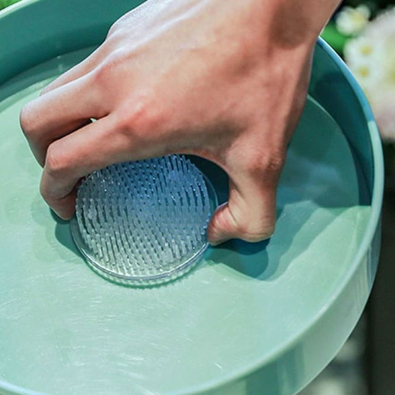 YOSADIER 9Pcs Lightweight Plastic Flower Frog Flower Pin Holders for Floral Display